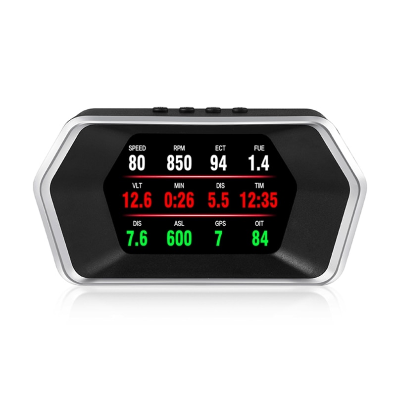 Y08B Car HUD OBD GPS Navigation Head Up Display Projector Voltage Consumption Speed